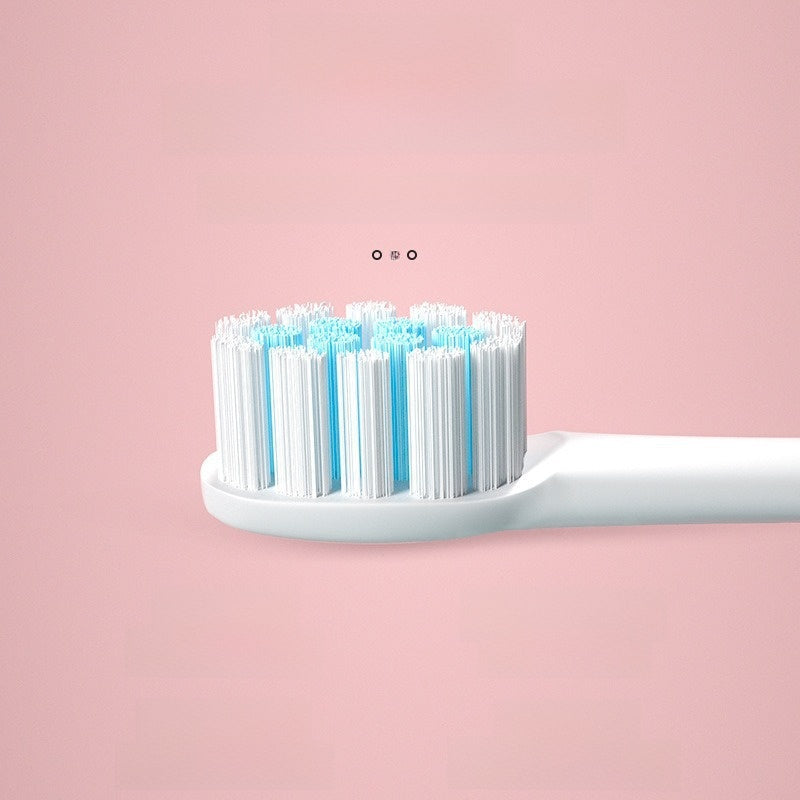 Ultrasonic Soft Bristle Electric Toothbrush with 4 Brush Heads