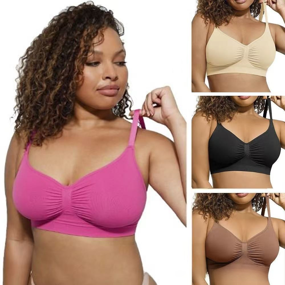 Wire-Free Comfort Bra for Everyday Ease