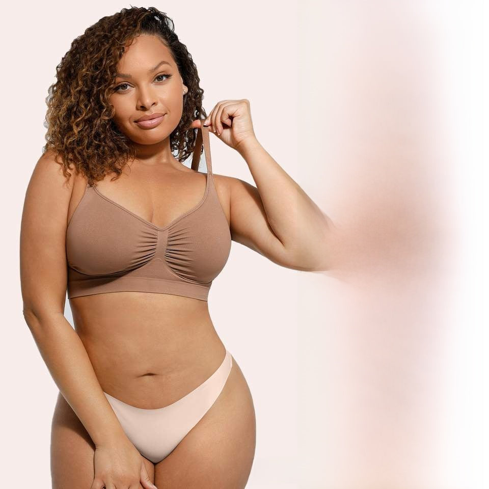 Wire-Free Comfort Bra for Everyday Ease