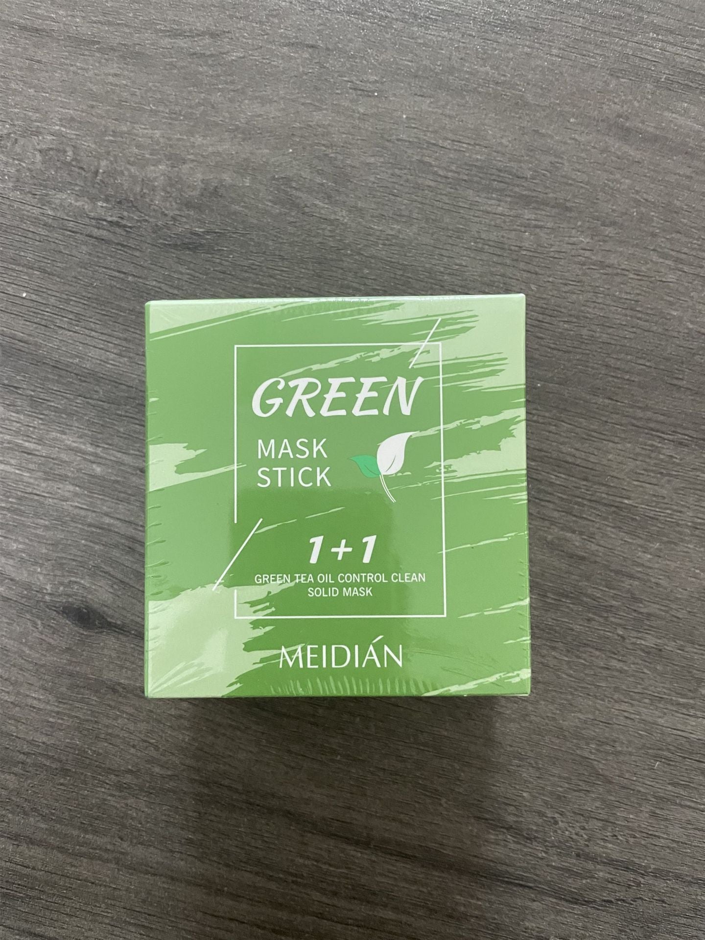 charming green tea cleaning solid mask eggplant deep cleansing  solid mask