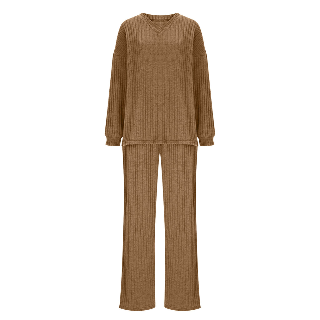 Casual Two-Piece Set with T-Shirt and Pants
