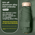 Portable Gradient Sun Umbrella with UPF 50+ Protection