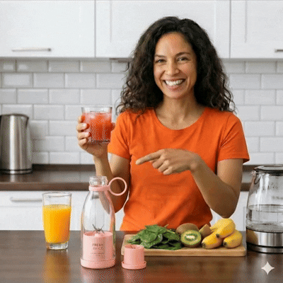 Portable household mini juicer