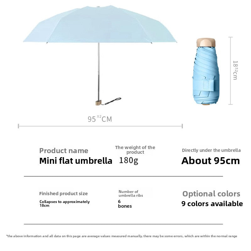 Portable Gradient Sun Umbrella with UPF 50+ Protection